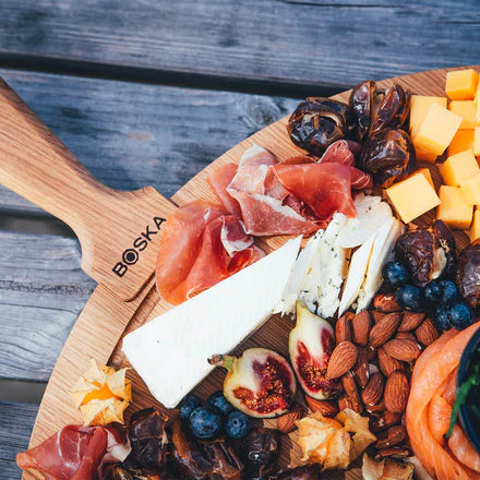 Viðarbretti hringlaga XL – ⌀55 cm