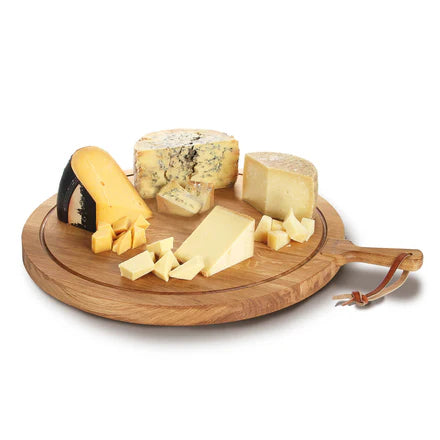 Viðarbretti hringlaga XL – ⌀55 cm