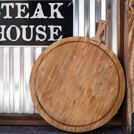 Viðarbretti hringlaga XL – ⌀55 cm