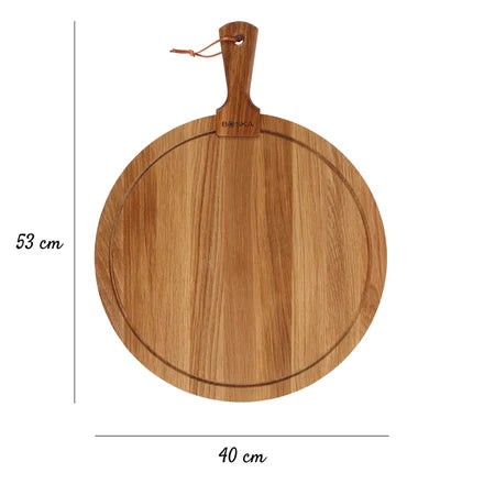 Viðarbretti hringlaga L – ⌀40,3 cm