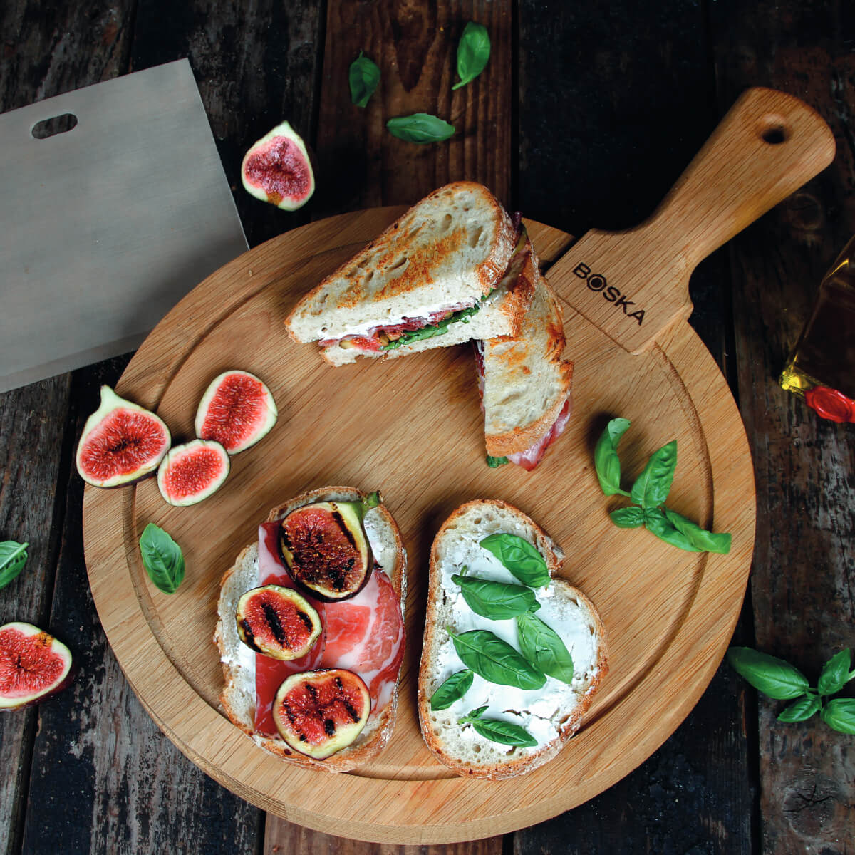 Viðarbretti hringlaga M – ⌀29,5 cm