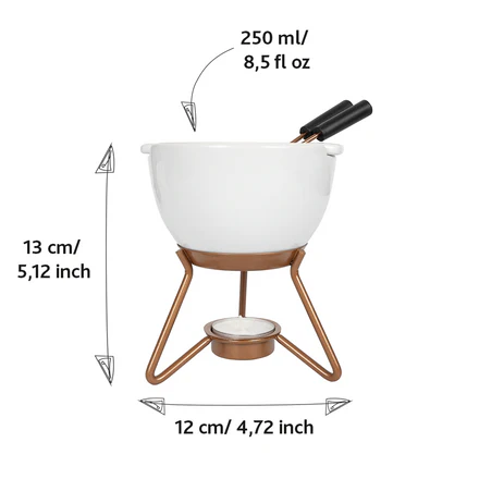 Súkkulaði Fondue Pottur – 250 ml