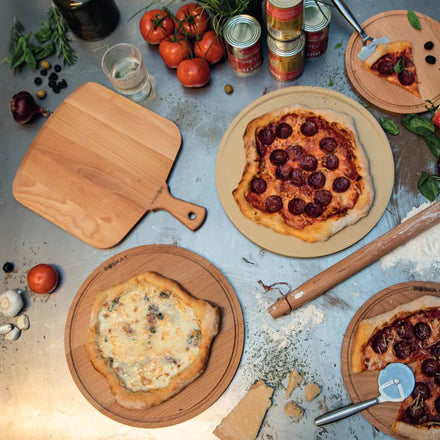 Pizzaspaði – Viður – 40 cm