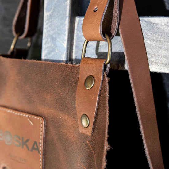 Leðursvunta Mr. Smith – Brún