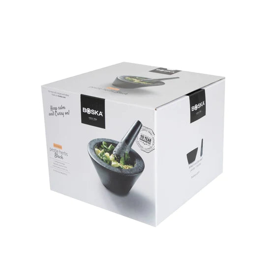Mortel stórt - svart - ⌀ 17,5 cm