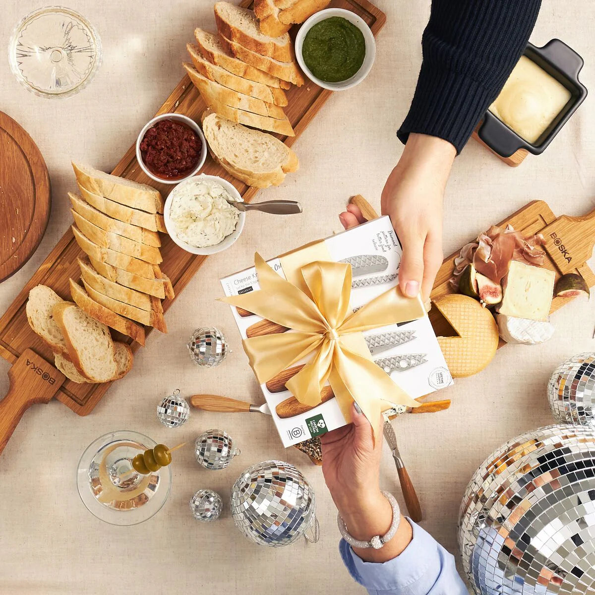 Ostahnífasett Oslo+ lítið – 5 stk.