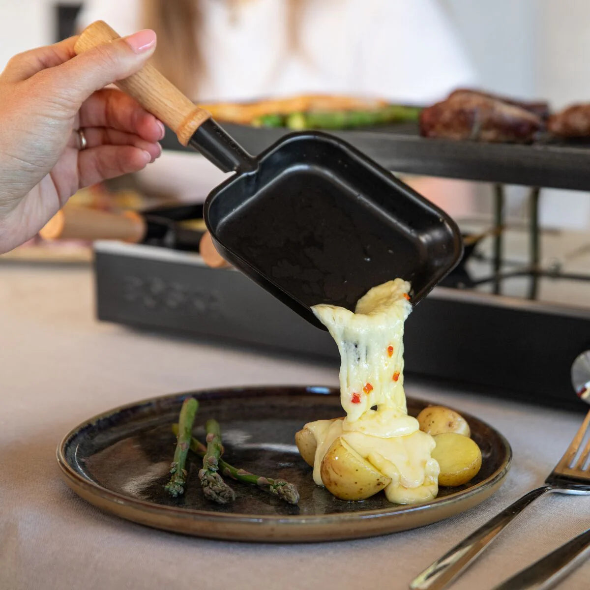 Raclette Gourmet Party - fyrir 8 manns - FORSALA